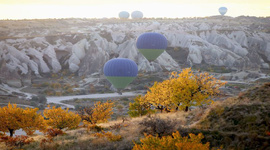 Kapadokya'ya turist akını